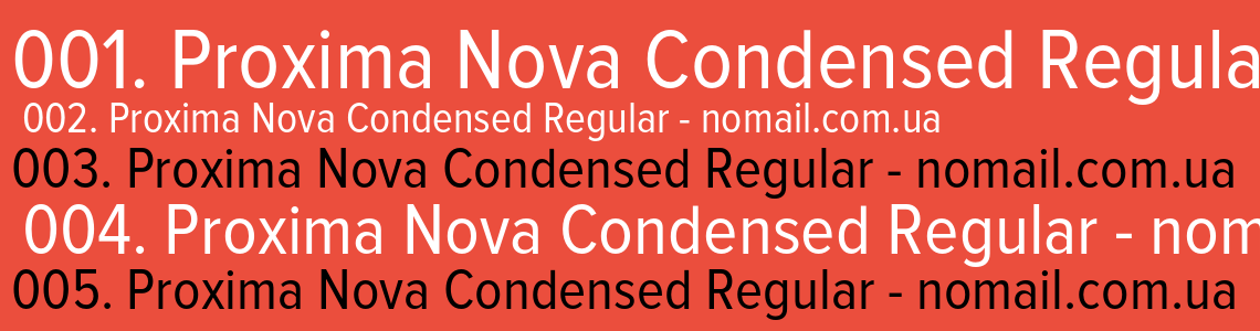 Proxima Nova Rg Regular Font Free Download